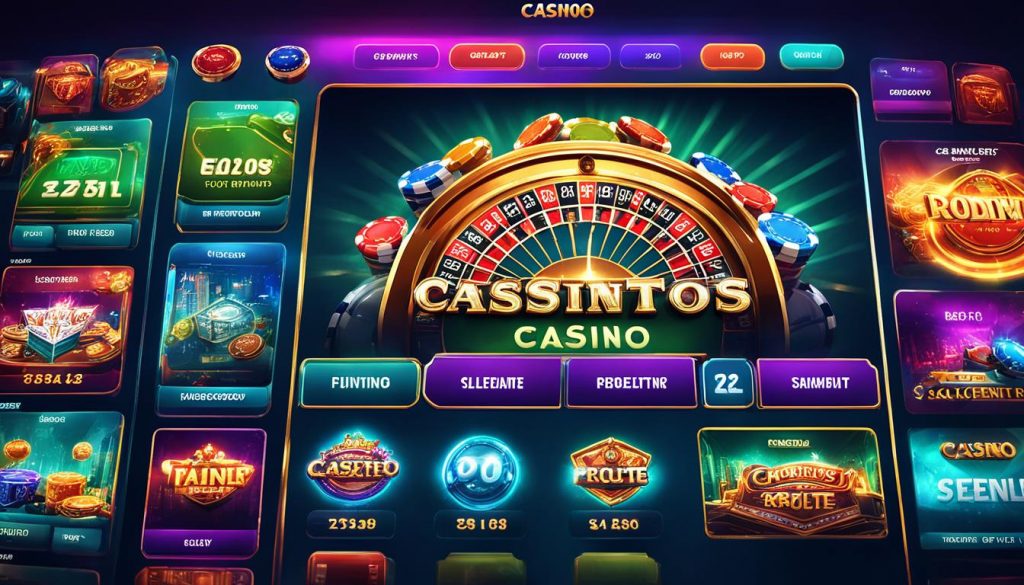 Casino online dengan UI/UX baru