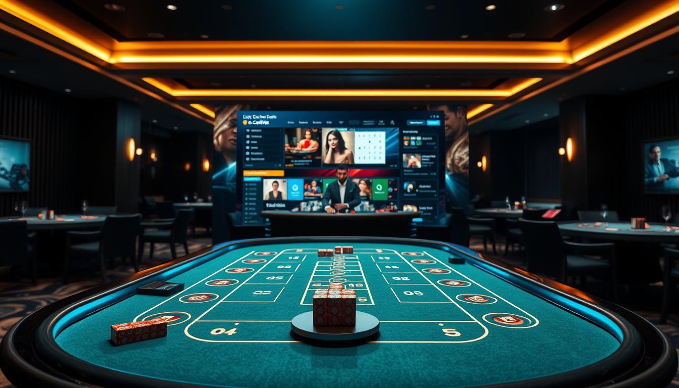 platform live casino online