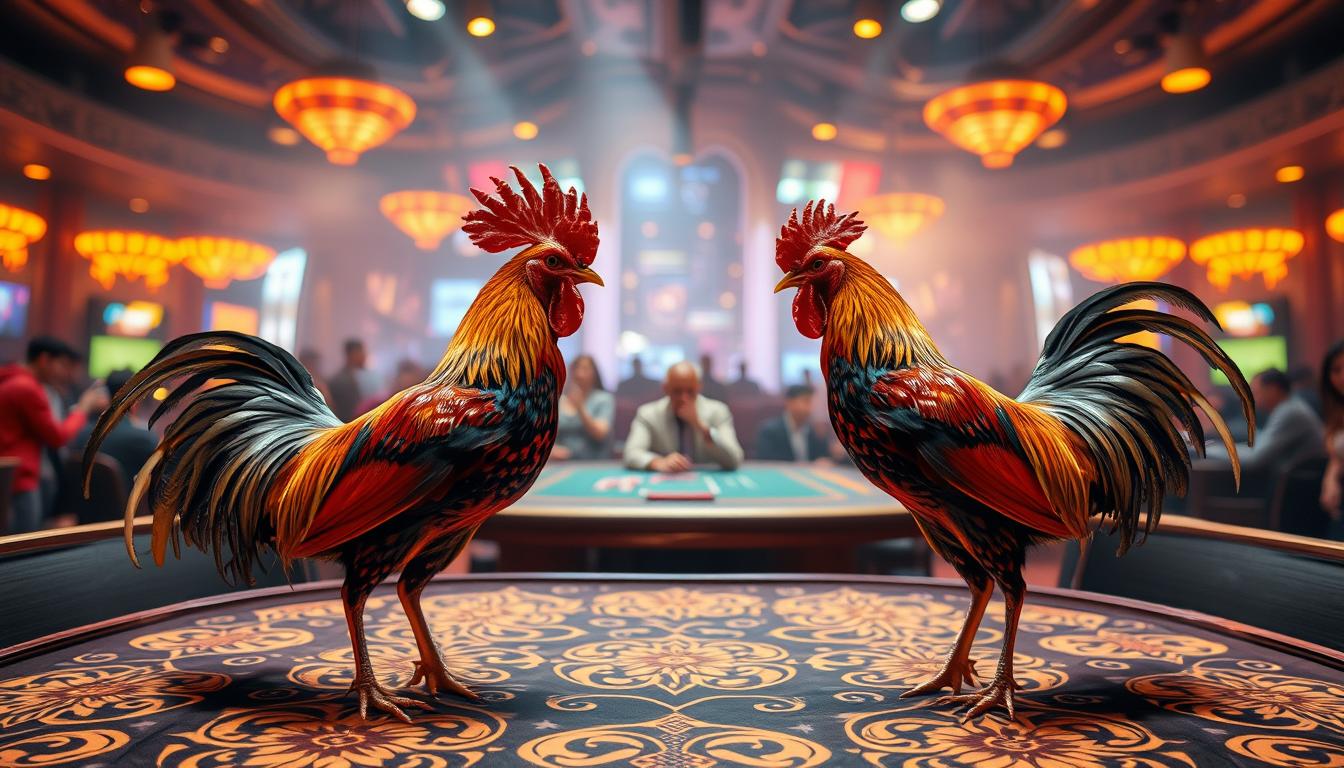 Meja Pertandingan Sabung Ayam Virtual – Pertaruhan Seru Online