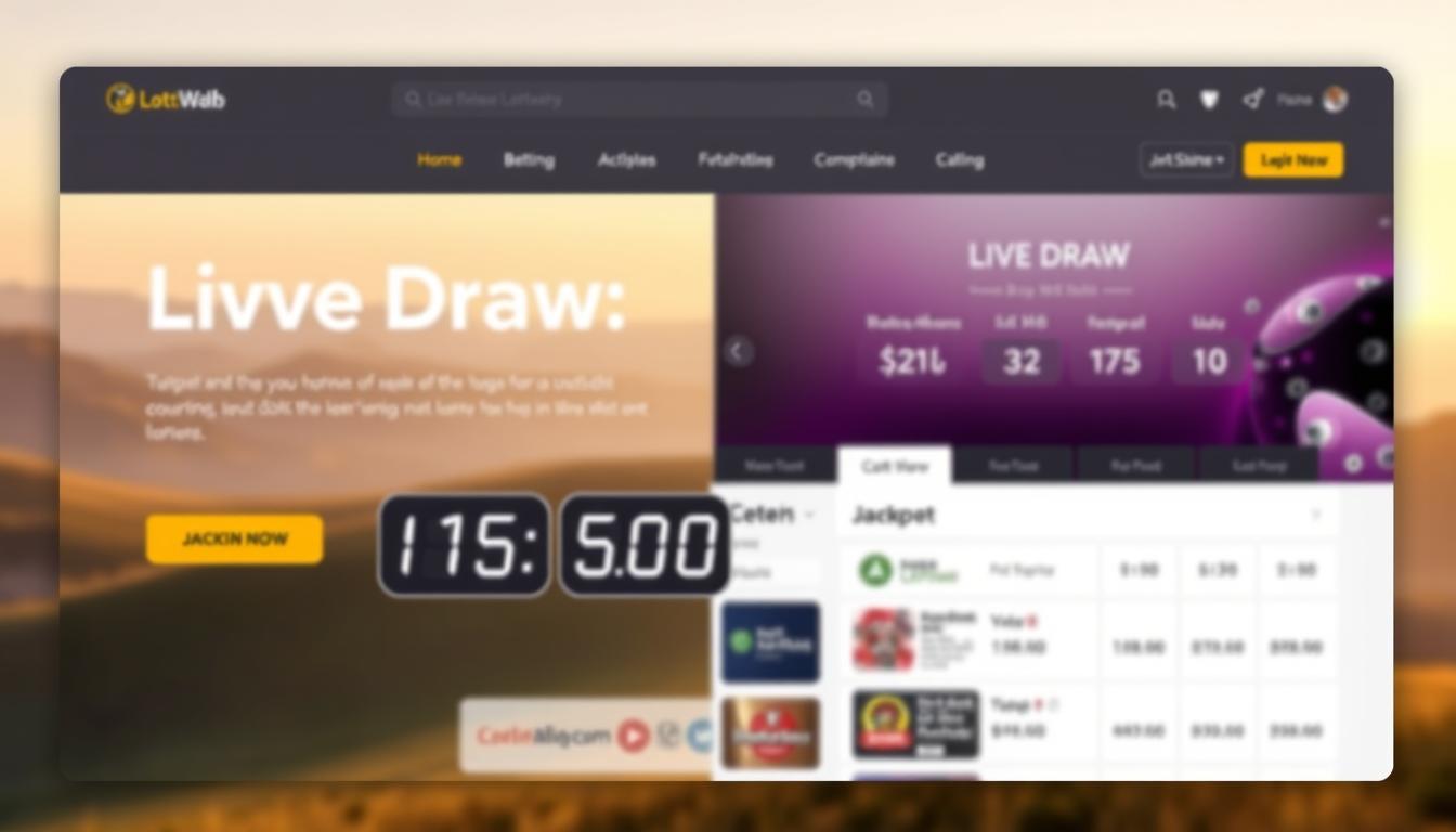 situs togel dengan fitur live draw